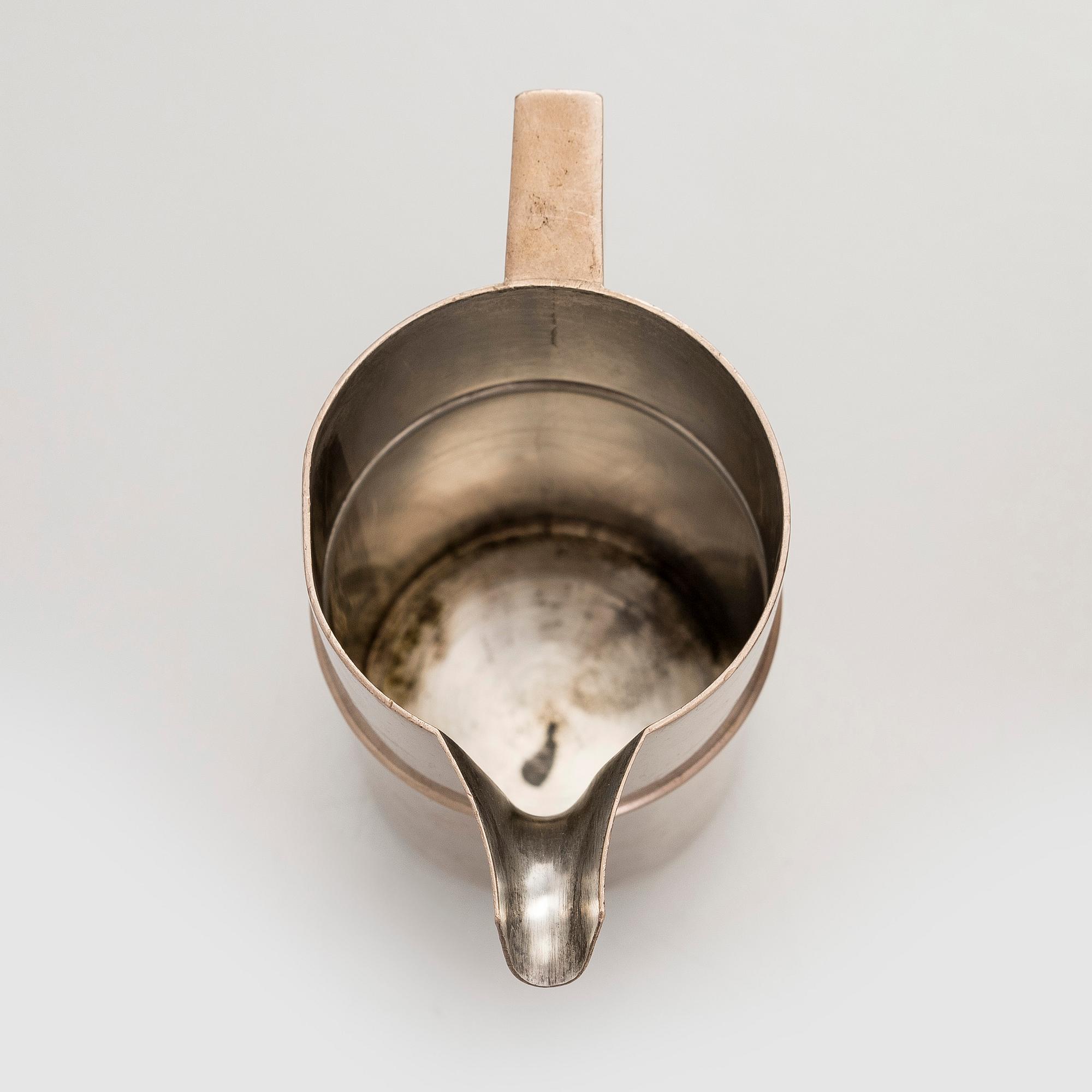 Tapio Wirkkala, A 3-piece serving ware "Cumulus" made to order for Finnair, Kultakeskus (Hopeakeskus). Designed in 1968.