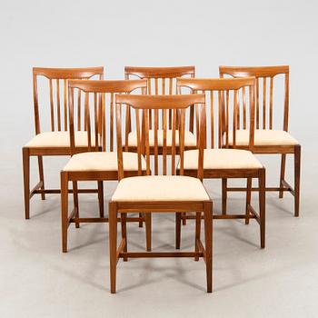 Svante Skogh, chairs, 6 pcs, "Vindö", Balders Snickeri, Vaggeryd, second half of the 20th century.