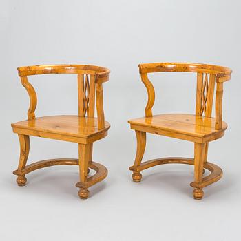 Nojatuoleja, 6 kpl, 1960/1970-luku.