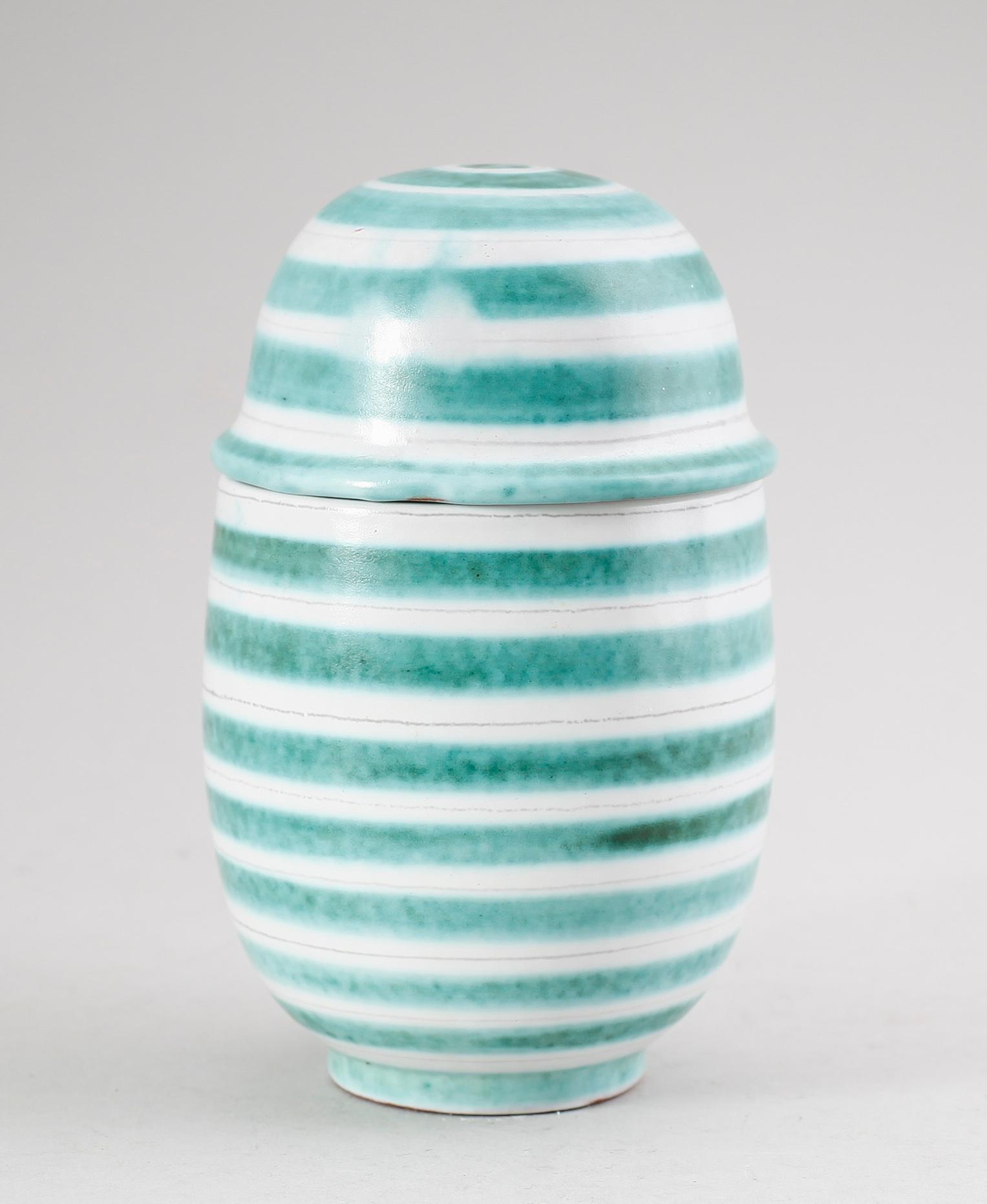 LOCKASK, fajans, Stig Lindberg, Gustavsbergs studio.