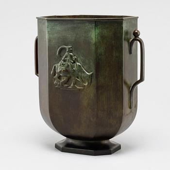 A bronze vase from GAB, first half of the 20th century.