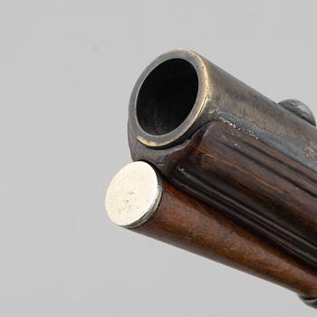 Flintlock pistols, a pair, signed Penterman, Utrecht, early 18th century.