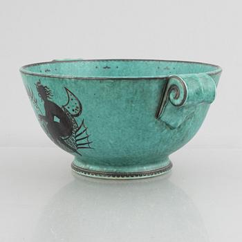 Wilhelm Kåge, an 'Argenta' stoneware bowl, Gustavsberg 1936.
