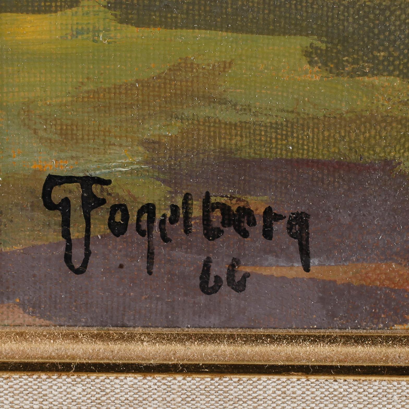 GUSTAF FOGELBERG, olja på duk, signerad och daterad -66.