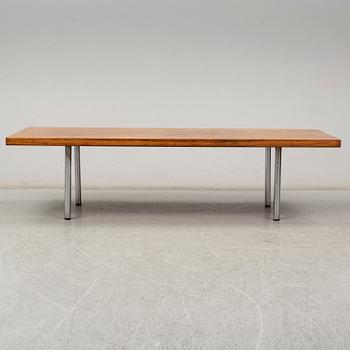 A Scandinavian rosewood veneered coffee table, 1960's.