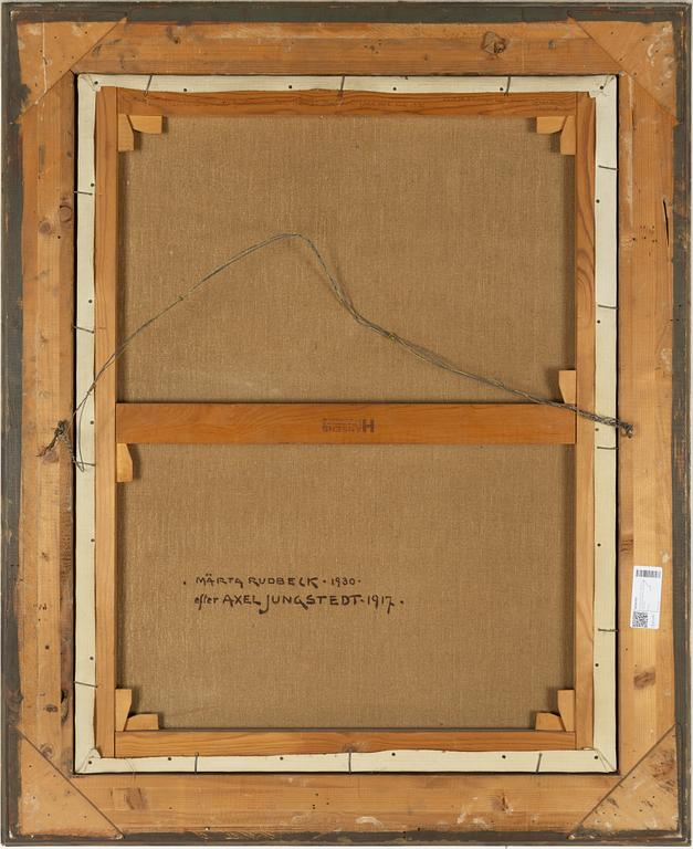 Axel Jungstedt, copy after the Court of Appeal President Berndt Hasselrot (1862-1930).