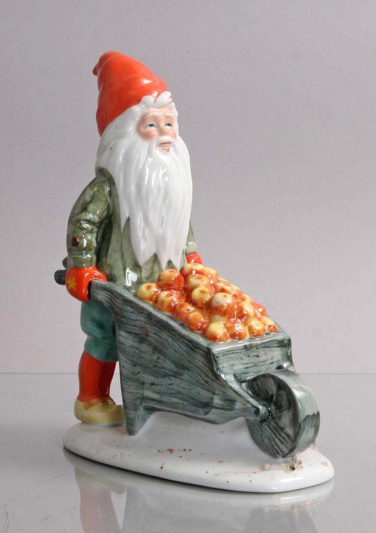 TOMTAR, 3 st, porslin, Kalmar Läns Museum.