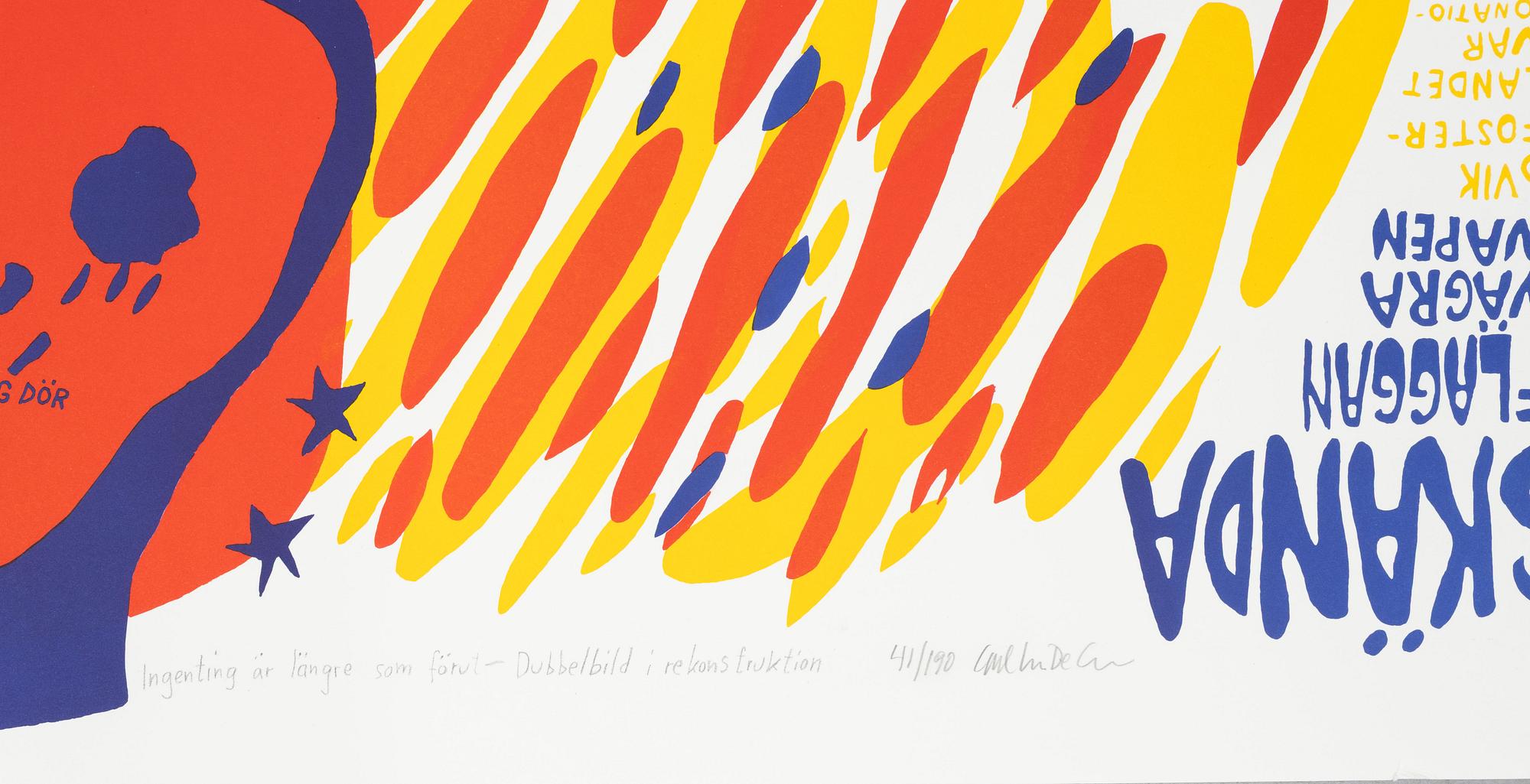 Carl Johan De Geer, "Ingenting är längre som förut - Dubbelbild i rekonstruktion".