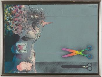 ARDY STRÜWER, a colour lithograph, signed and numbered 49/100.