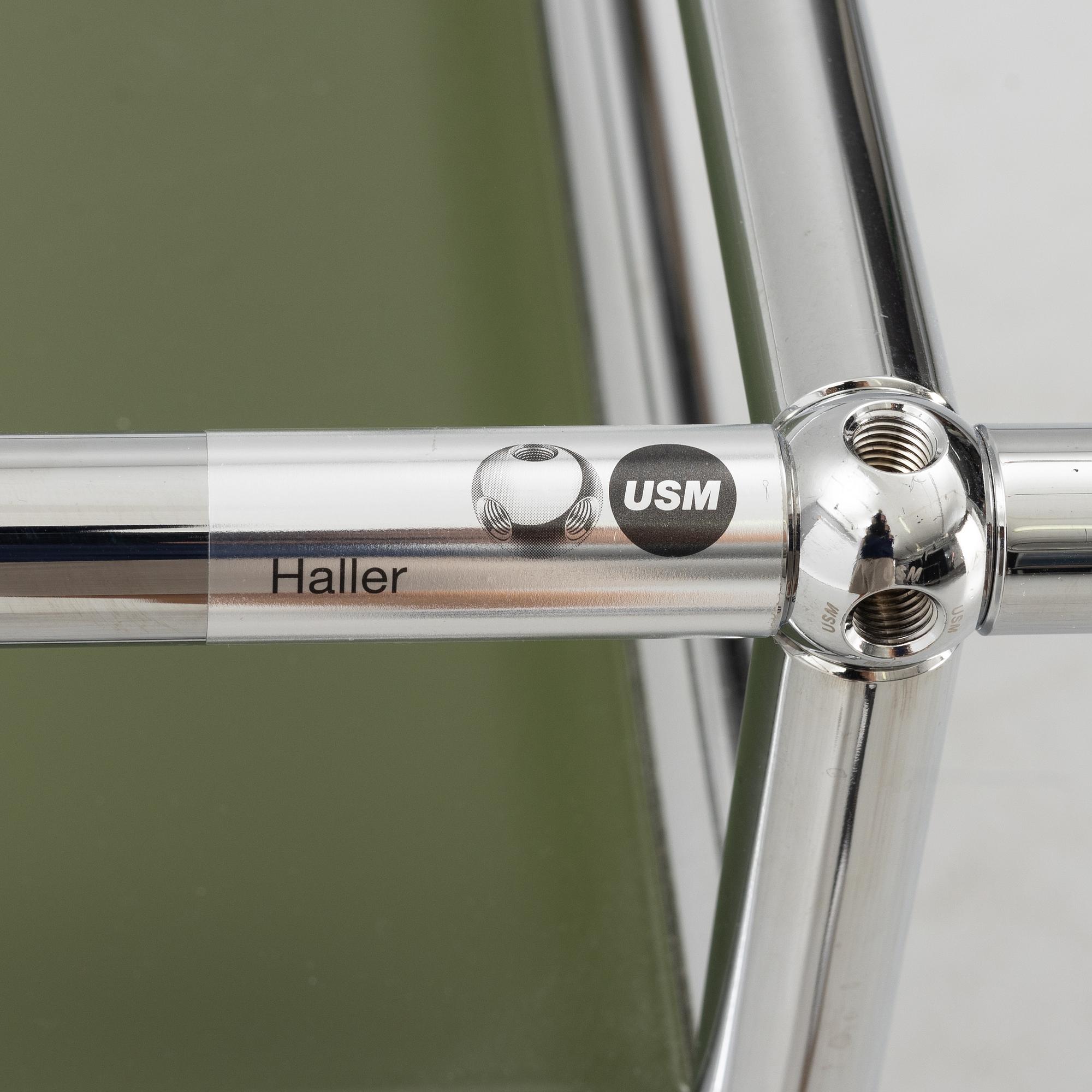 Fritz Haller, Paul Schärer, Serveringsvagn, "USM Serving Trolley".