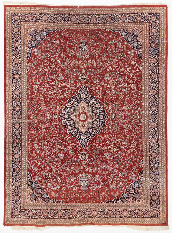 A carpet, India, circa 367 x 280 cm.