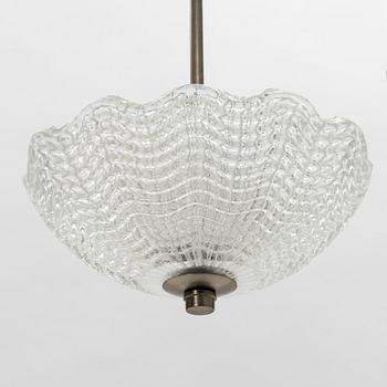 Taklampa, Orrefors, 1930/40-tal.