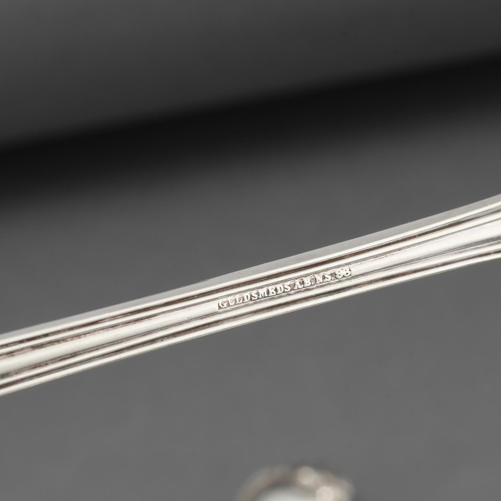 BESTICK, 134 delar, nysilver, "Olga", G. Sandberg, 1900-tal.