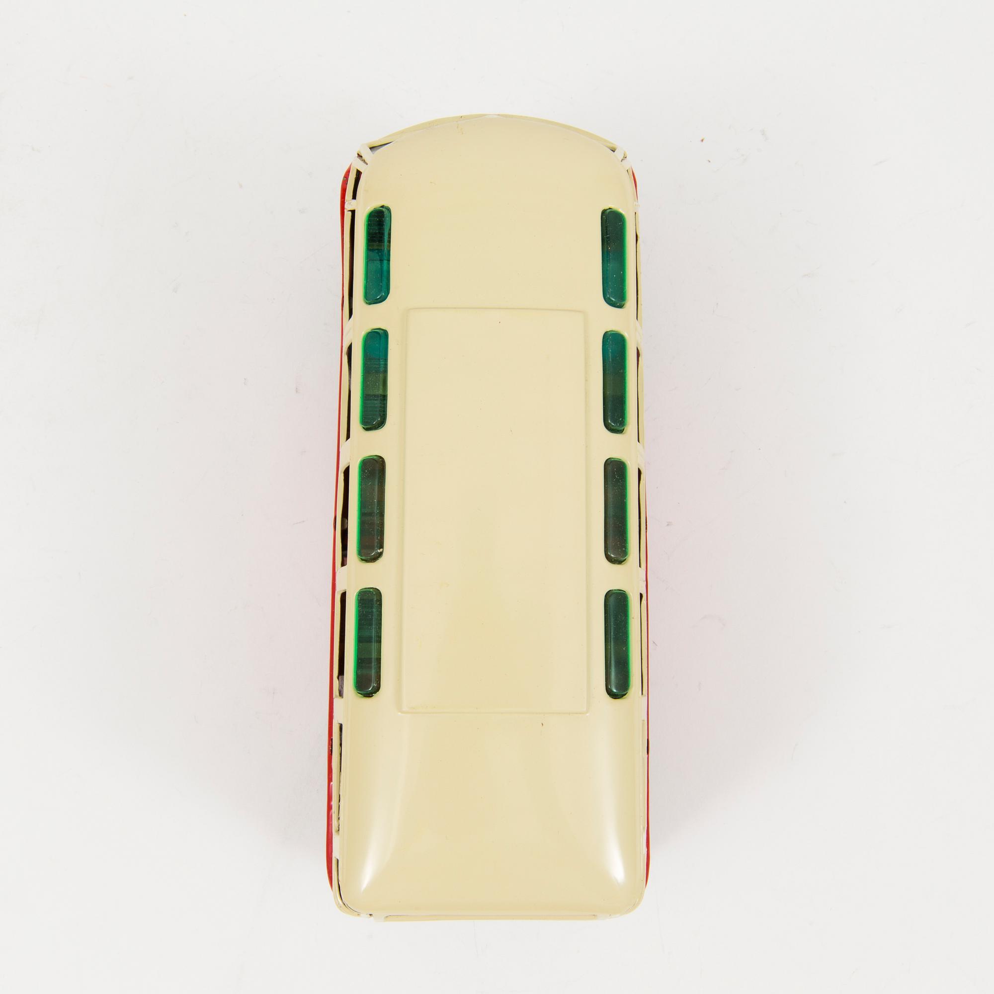 A tinplate Bandai "Volkswagen Bus", Japan, 1960s.