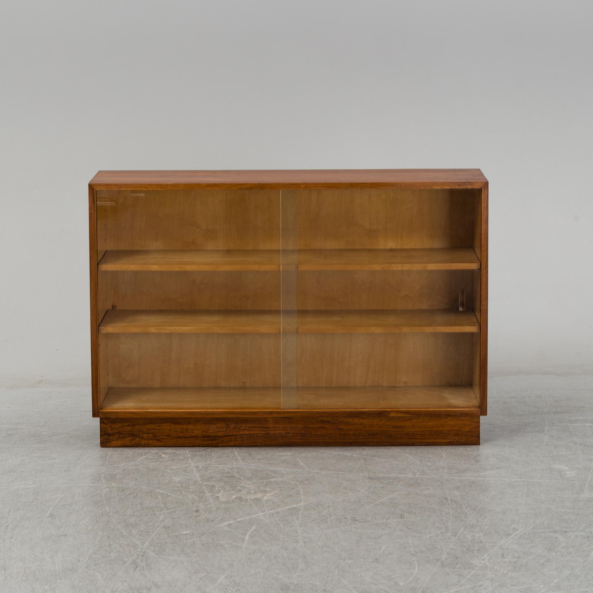 A walnut cabinet, 1930's.
