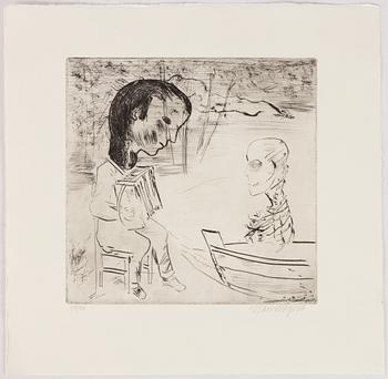 Hans Wigert, Dragspelare.