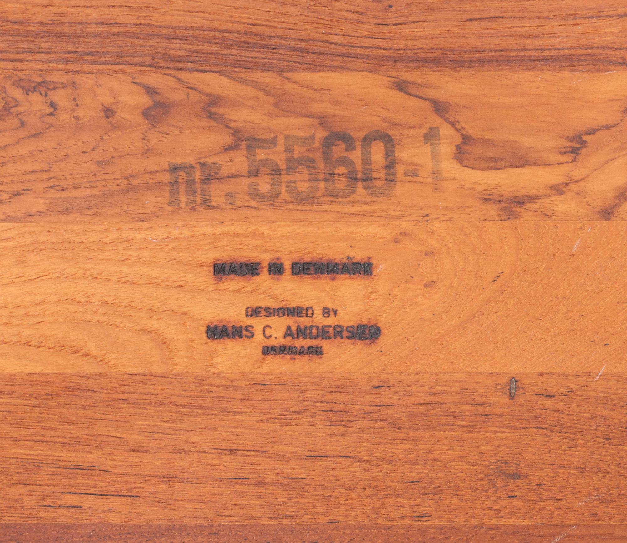 SIDOBORD, Hans C. Andersen design, Danmark, 1900-talets andra hälft.