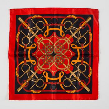 POCHETTE / NÄSDUK, Hermès, "Eperon d´or".